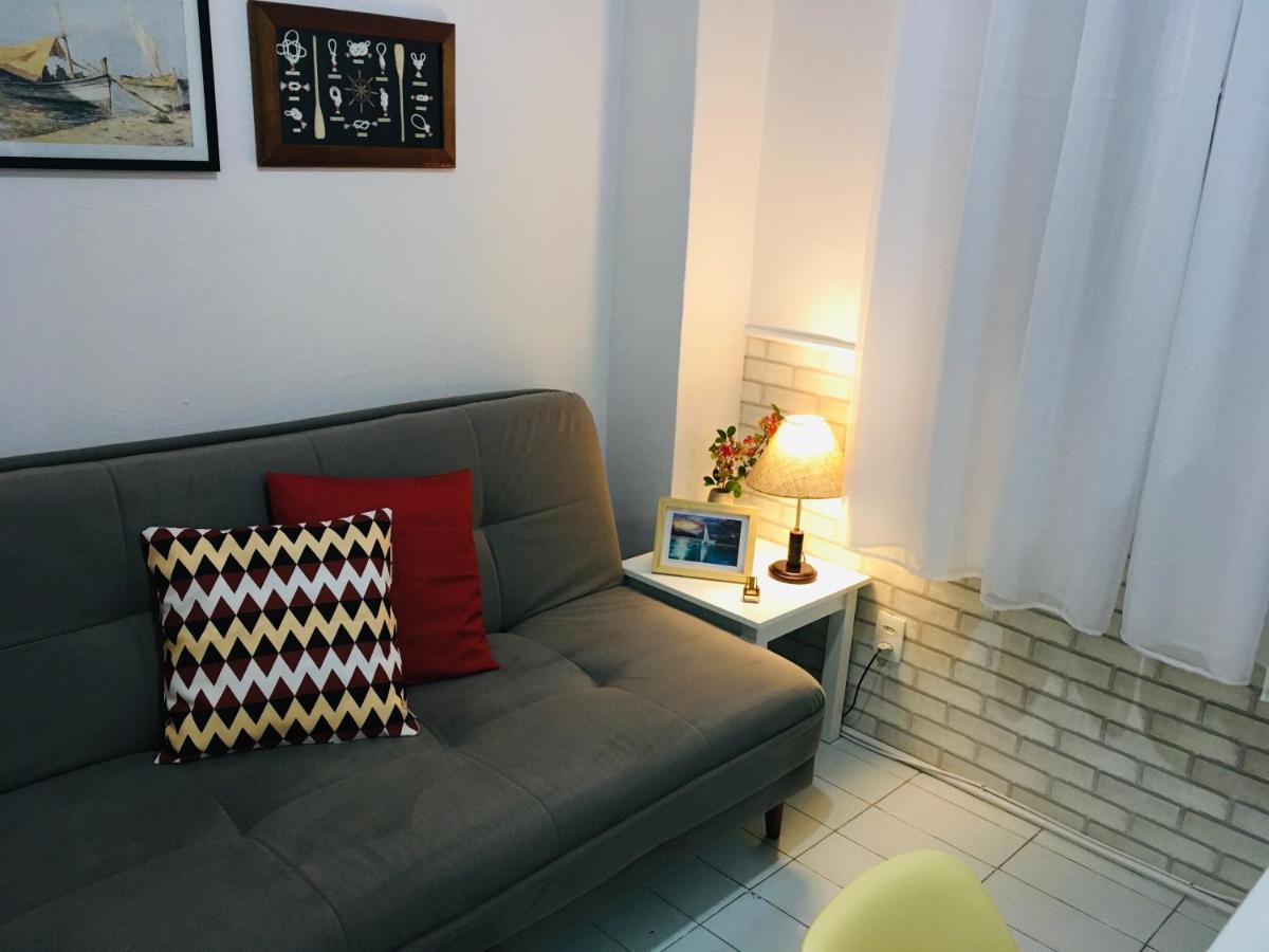 Kitnet Aconchegante Beira Mar. Apartment Сантос Екстериор снимка