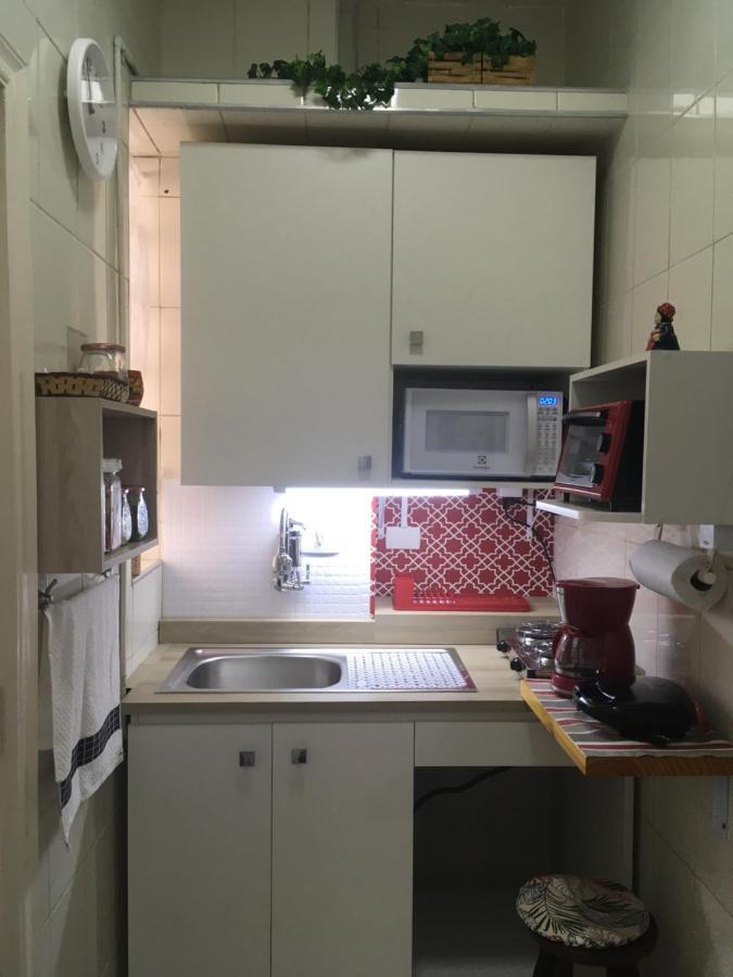 Kitnet Aconchegante Beira Mar. Apartment Сантос Екстериор снимка