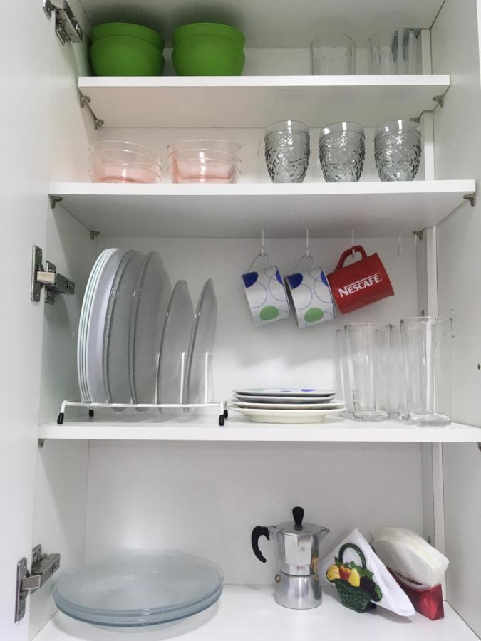 Kitnet Aconchegante Beira Mar. Apartment Сантос Екстериор снимка